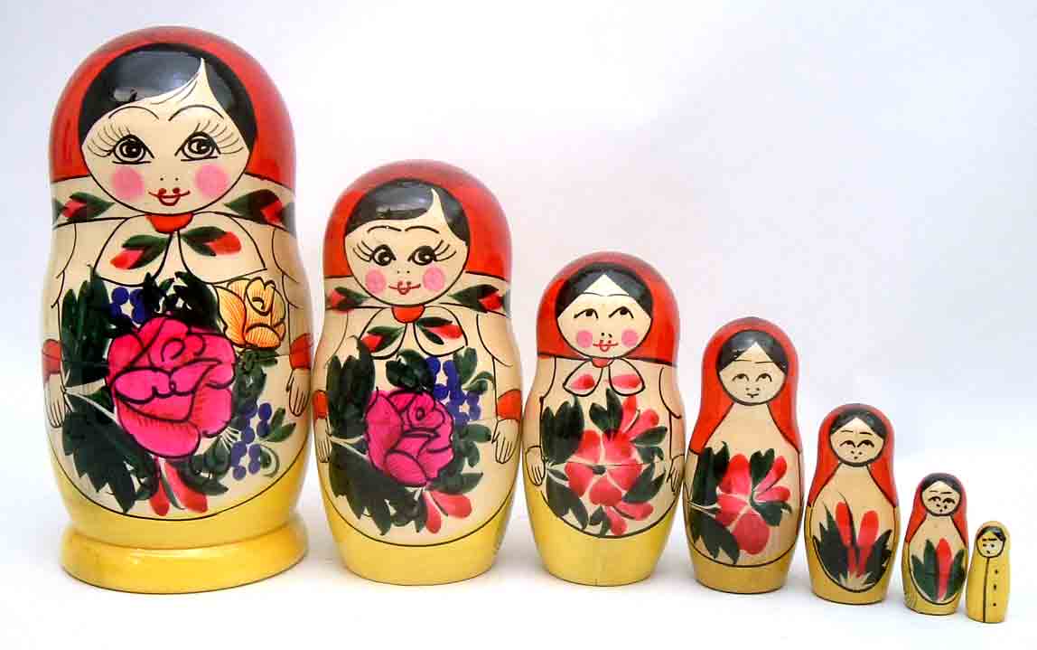 small russian dolls